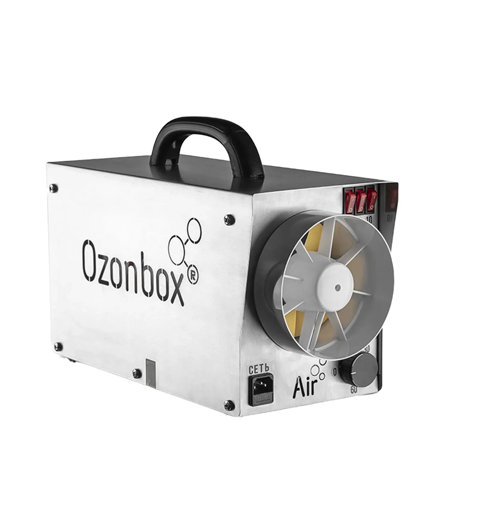 Озонатор Ozonbox Air-5 для очистки воздуха в квартире после ликвидации ртутного загрязнения в Альметьевске